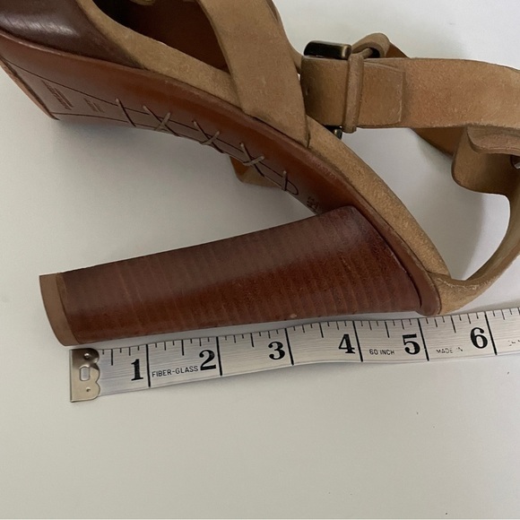 Ralph Lauren Collection suede high heel sandals size 8 - Picture 15 of 16